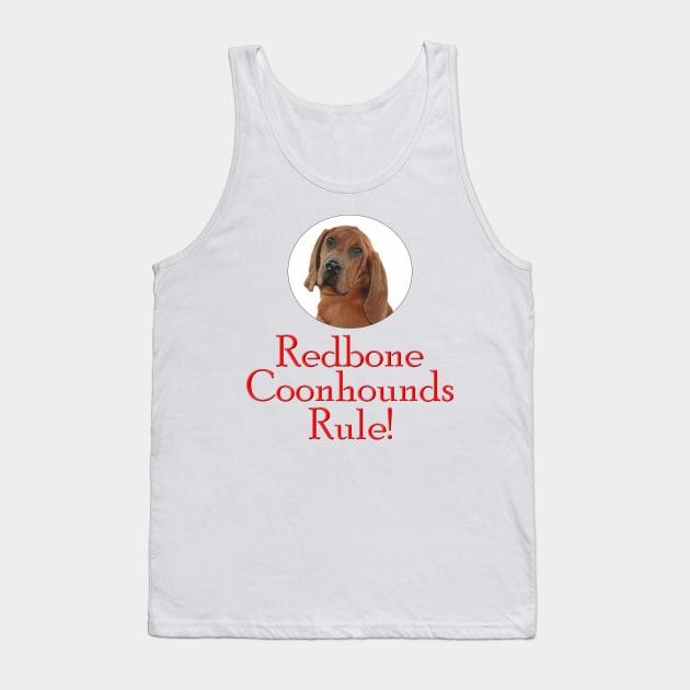 Redbone Coonhounds Rule! Tank Top by Naves